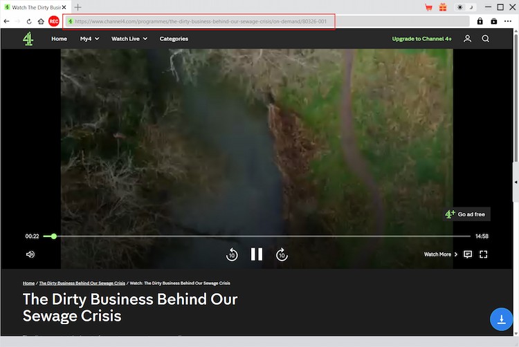Channel 4 Downloader Step2