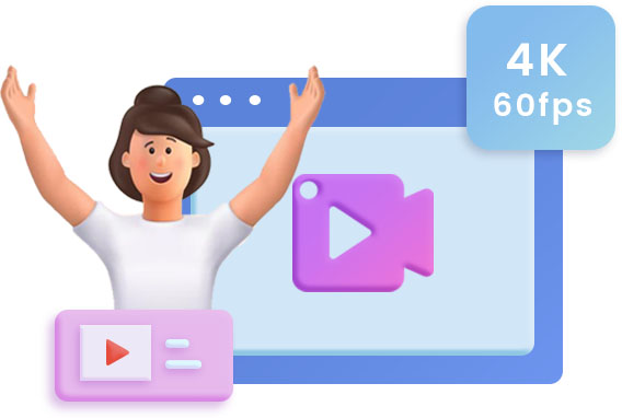 Enregistrer les vidéos avec une résolution allant jusqu'à 4K et 60FPS
