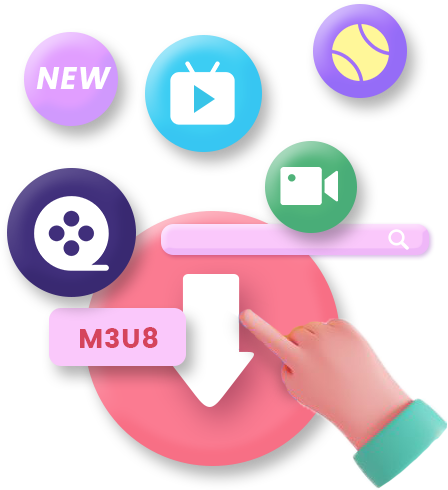 m3u8 downloader features