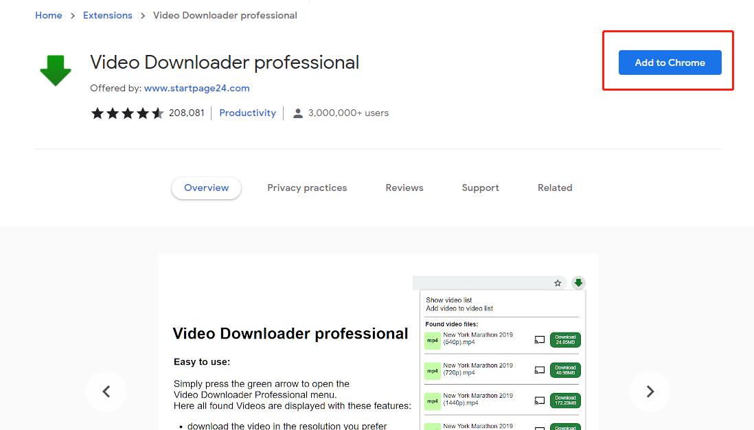 Download-streaming-videos-with-chrome-extension