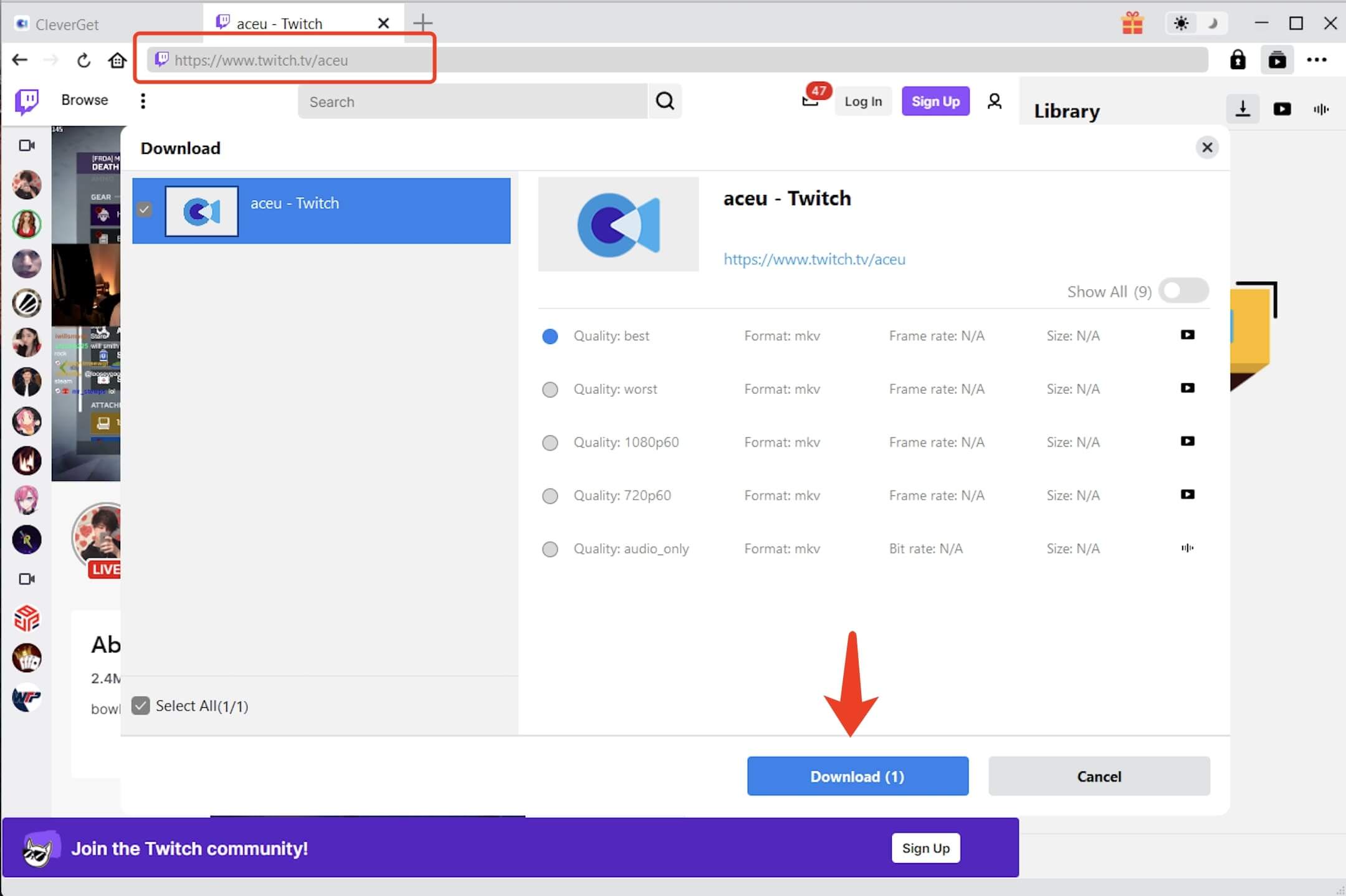  How-to-go-live-on-Twitch-download-with-CleverGet-downloading 