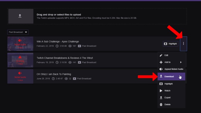 download-twitch-vods-How-to-Download-Personal-Twitch-Vods-on-PC