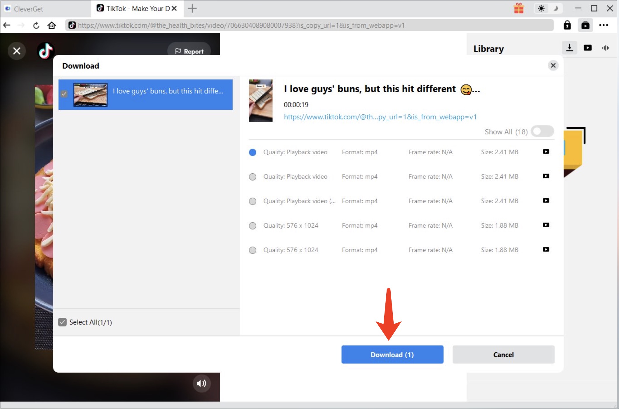 Download-TikTok-Videos-with-CleverGet-download
