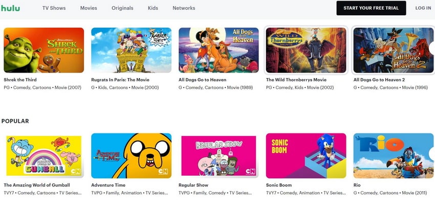 Best-sites-to-watch-cartoon-online-Hulu-2