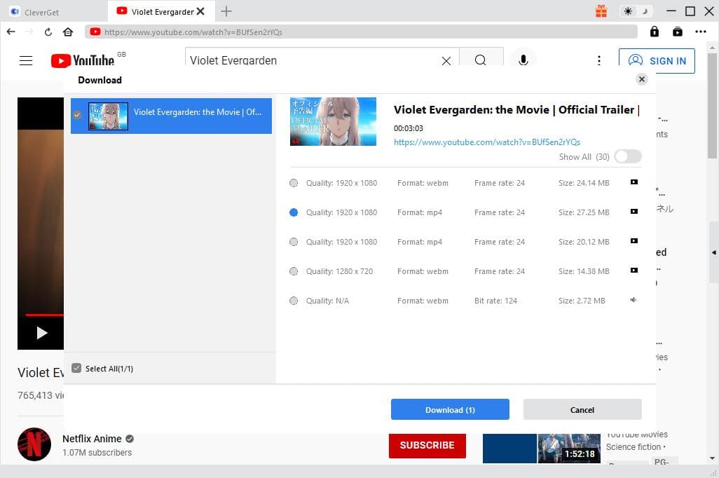 download-raw-anime-with-CleverGet-3