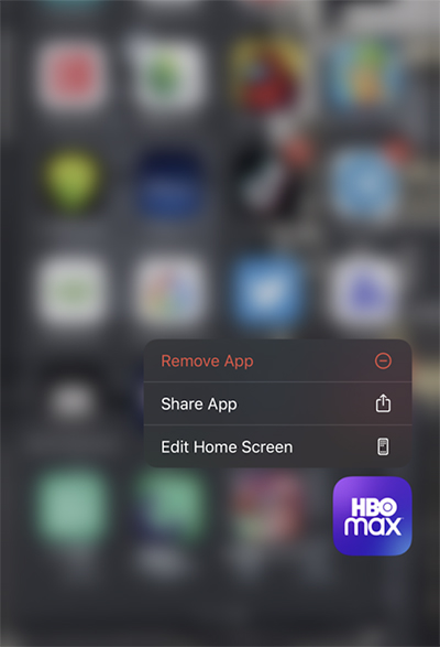 fix-HBO-Max-can't-play-title-iOS-delete-app