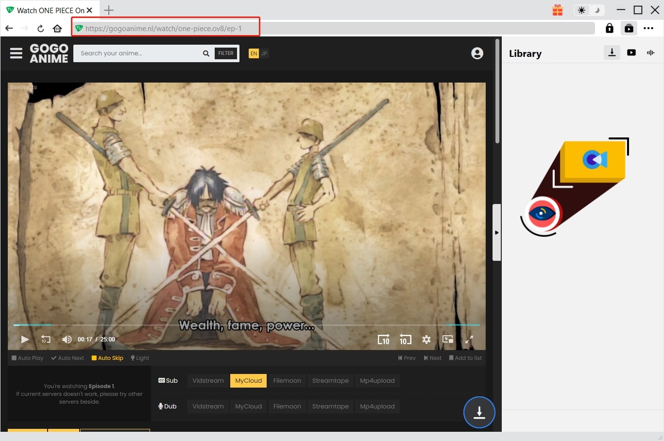 one-piece-anime-CleverGet-locate-video