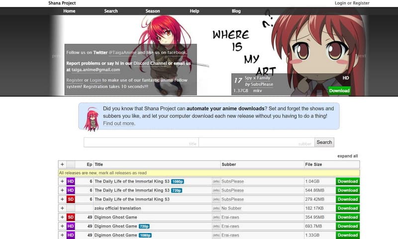Best-Anime-Torrent-sites-Shana Project-2