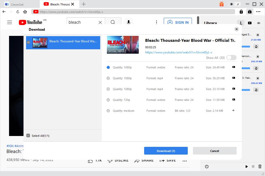 Download-anime-without-torrent-CleverGet-2