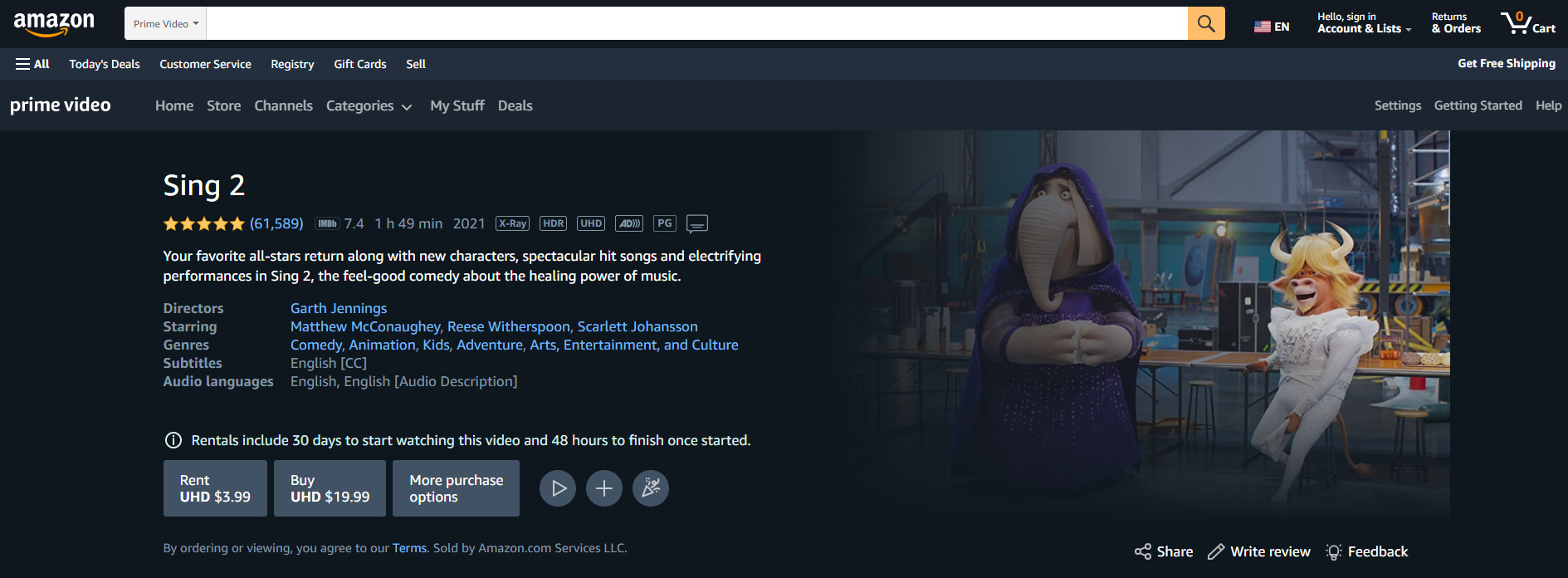 sing 2 streaming sing 2 streaming