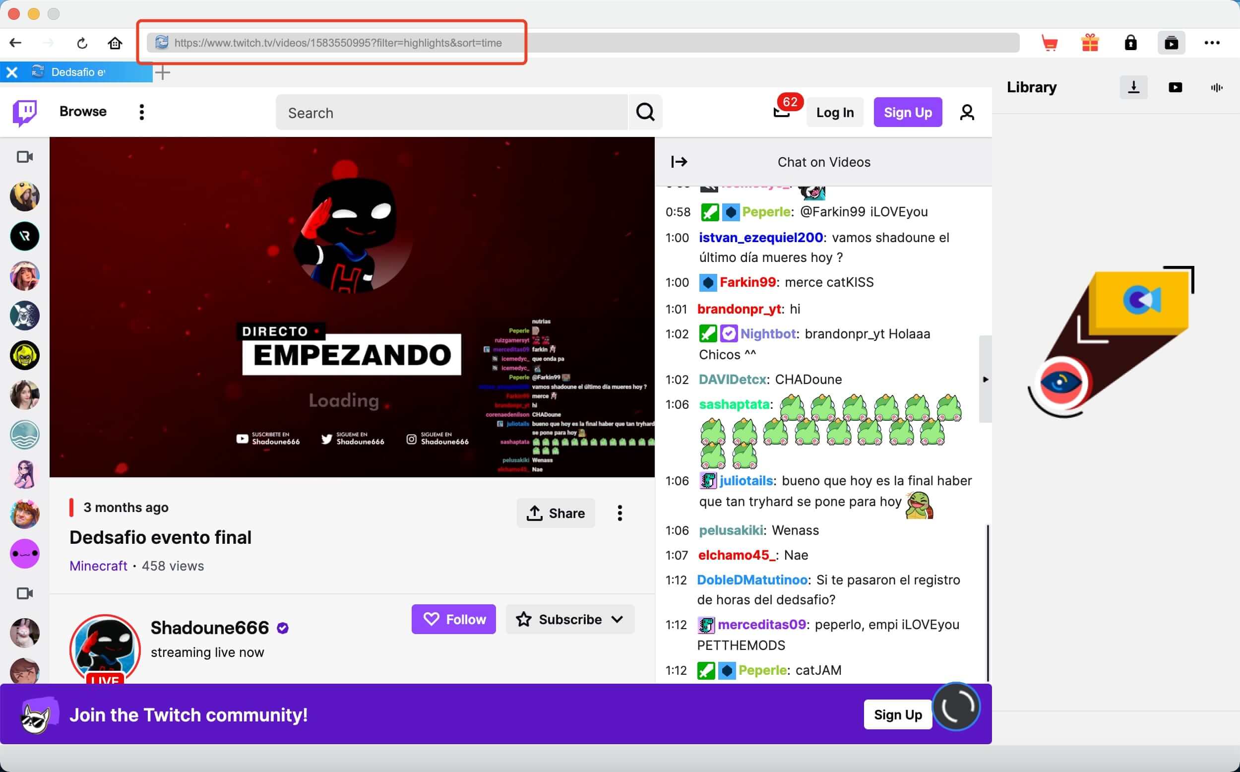 download-Twitch-highlight-CleverGet-locate-highlight