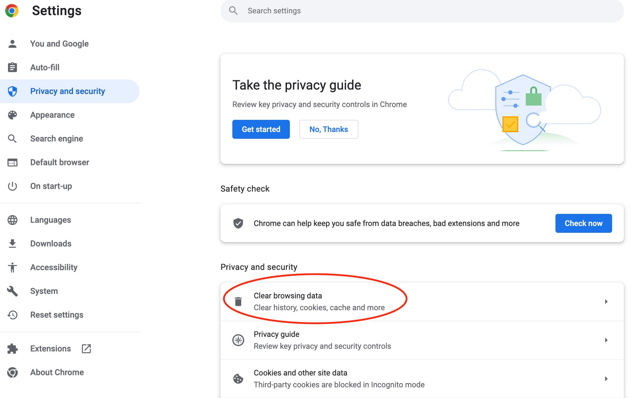 youtube-slow-Chrome-clear-cache