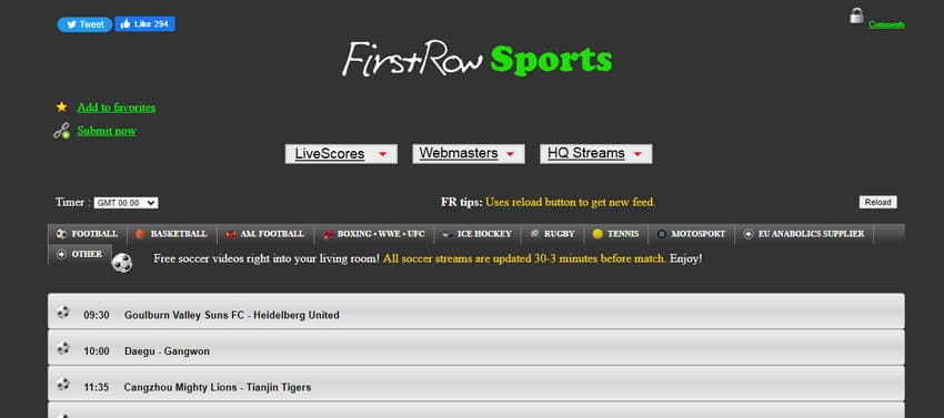 Cricfree-Alternatives-First-Row-Sports