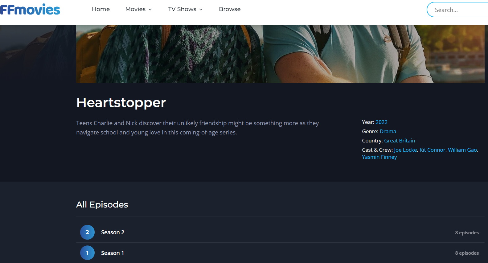 watch heartstopper on ffmovies
