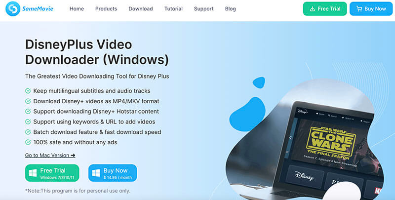SameMovie-Disney-Plus-Downloader