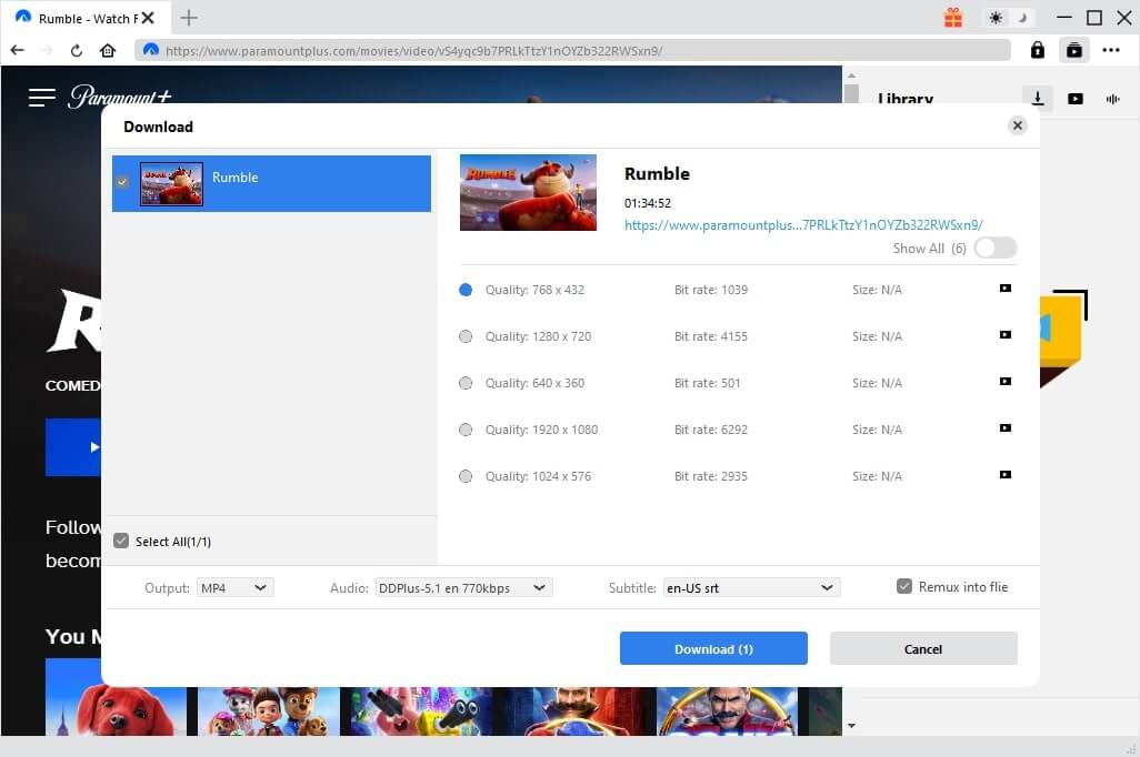 can-you-download-shows-on-paramount-plus-CleverGet-download-video