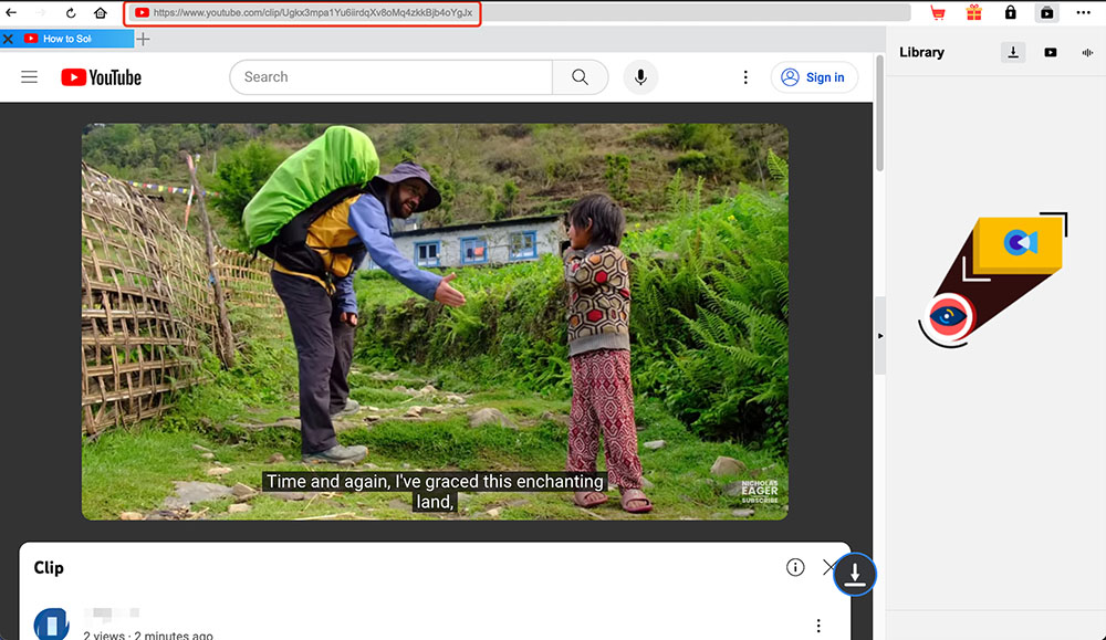 YouTube-clip-downloader-CleverGet-locate-video