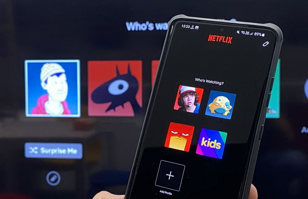 add household on netflix