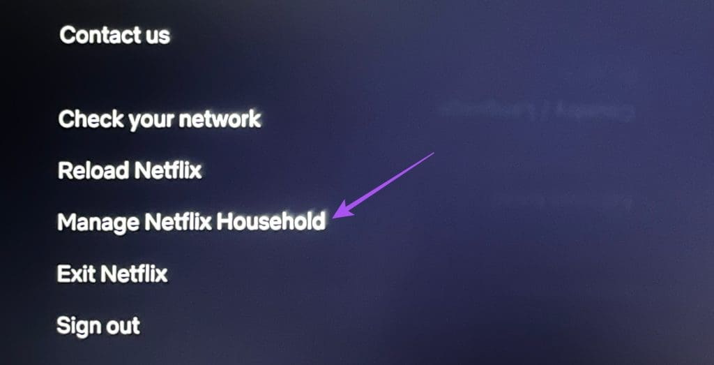 update household on netflix