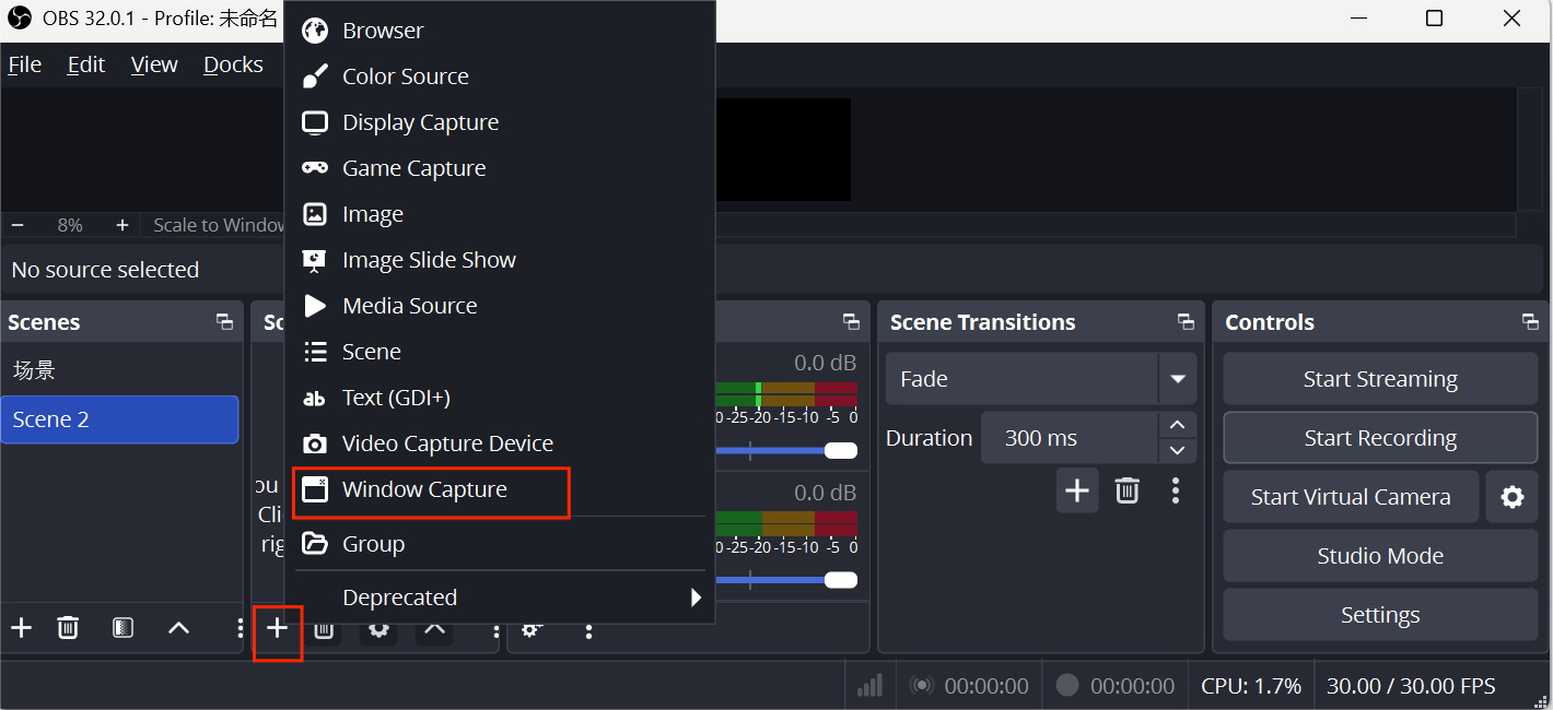 select-window-capture-use-OBS-Studio select-window-capture-use-OBS-Studio